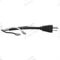 DAYTON Power Cord: Mfr Part # 3980003100. Key specifications — Manufacturer Part Number: 3980003100; Product Type: Power Cord.