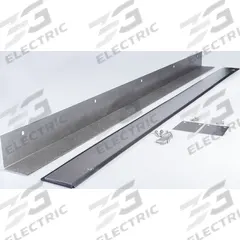 NATIONAL GUARD Door Sweep: Single Fin Insert, Stainless Steel, 48 in Lg, 2 1/4 in Wd (MPN 9590-48). Key specifications — Brand: NATIONAL GUARD.
