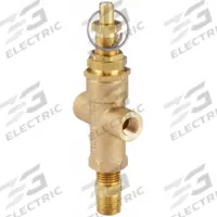 CONTROL DEVICES Unloader Pilot Valve: 1/4 in Inlet Size, 1/8 in Outlet Size, 1/4 in Exhaust Size (MPN P25G-F). Key specifications — attr60167: P25G-F; attr60170: CONTROL DEVICES; attr60175: Yes; attr60179: Brass.