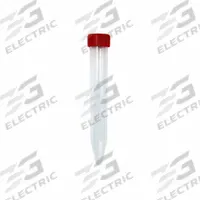 APPROVED VENDOR Centrifuge Tube: Centrifuge Tube, PPCO, 15 mL Capacity - mL, 0.51 oz Capacity - oz (MPN 2402469R80E1). Key specifications — Brand: APPROVED VENDOR; Graduated: Yes; Closure Color: Red; Includes: Tubes with Caps; Includes Closure: Yes; Body Color: Natural; Bottom Shape: Conical; Body Material: PPCO.