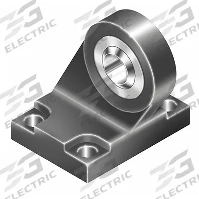 SPEEDAIRE Cylinder Mounting Hardware: Pivot Bracket, Fits 100 mm Bore Dia, 96 mm Overall Lg - Pivot & Eye Mounting Hardware