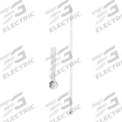 CHEMGLASS Stirring Shaft: Stirring Shaft, 3/8 in Shaft Dia - Overhead Stirrer Impellers