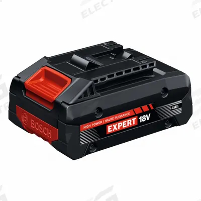 BOSCH Battery: Bosch 18V, 4 Ah, Battery Included, Tabless - Bosch Cordless Tool Batteries
