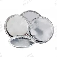 APPROVED VENDOR Lab Pan: Round, Aluminum, 3/8 in Overall Ht, Non-Sterile, 5 in Dia, Autoclavable (MPN 234794). Key specifications — Brand: APPROVED VENDOR; For Use With: Liquid and Solid Samples.