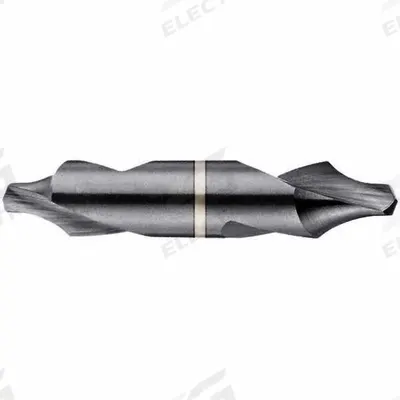 KEO Center Drill: Radius Type, #2, 118°, 1 7/8 in Overall Lg - High-Precision Radius-Tip Center Drills