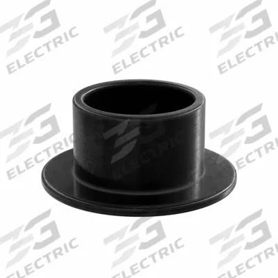 OILITE Flanged Sleeve Bearing: Vespel SP-21, 5/16 in Bore, 3/8 in OD, 1/4 in Overall Lg - Heavy-Load & Temperature-Resistant Plastic Flanged Sleeve Bearings