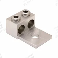 BURNDY Mechanical Connector: For Wire Size 300 kcmil – 800 kcmil, 2 Wire Terminations (MPN K2A40U). Key specifications — Brand: BURNDY; Lug Material: Tin-Plated Aluminum.