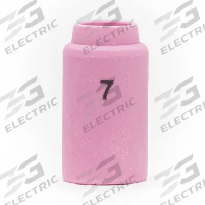 LINCOLN ELECTRIC Nozzle: Alumina, No. 7, Std - Standard Nozzles