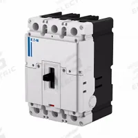 EATON Circuit Breaker: 175 A Amps, 35 kA at 480V AC, Fixed, ABC, Std Terminals Load Only, Std (MPN PDG23G0175TFFL). Key specifications — Max. AIR Rating: 35 kA at 480V AC; Instantaneous Trip: Fixed; Phase Connection: ABC; Terminal Connection: Standard Terminals Load Only; Frame Size: 225A/Frame 2.