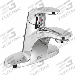 AMERICAN STANDARD Mid Arc Bathroom Faucet: Colony Pro, Metal, Chrome Finish, 0.5 gpm Flow Rate, Arc (MPN 7075054.002). Key specifications — Includes: Metal body with metal lever handle.; Brand: AMERICAN STANDARD; Series: Colony Pro.