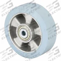 APPROVED VENDOR Caster Wheel: 5 7/8 in Wheel Dia., 2 in Wheel Wd, Rubber, 880 lb Load Rating, Gray (MPN ALEV 150/20K-SG-BB0.5). Key specifications — Wheel Core Material: Aluminum; Wheel/Tread Color: Gray; Brand: APPROVED VENDOR.