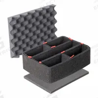 PELICAN Protective Equipment: 12 in x 33 1/4 in, 1/2 in Foam Thick, Steel (U-Pin), 2 Inserts, 1400 (MPN 1400TPKIT). Key specifications — attr1188295: 1400; attr1188298: PELICAN; attr1189912: 3UZV1.