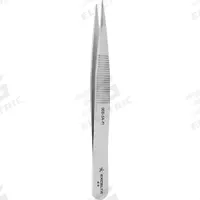 EXCELTA Tweezers: Stainless Steel, Point, Straight Tip (MPN 00D-SA-PI). Key specifications — attr1002355: Stainless Steel; attr1002345: EXCELTA; attr1002348: Stainless Steel; attr1002358: Serrated; attr1002361: 00D-SA; attr1024781: Standard.