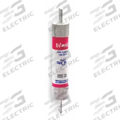 MERSEN Fuse: Class RK5, TR-RID Series, Time-Delay, 450 A, 250 V AC, 160 V DC, Indicating (MPN TR450RID). Key specifications — Series: TR-RID.