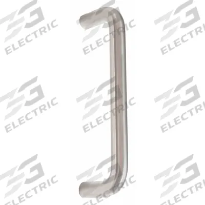 TRIMCO Pull Handle: 1 in Wd, 11 in Ht - Antimicrobial Door Pulls