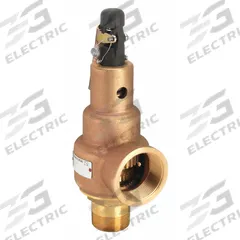 KUNKLE VALVE Safety Relief Valve: MNPT x FNPT, 1 1/2 in x 2 in, 264 psi Max. Op Pressure, Bronze (MPN 6010HGM01AAM0150). Key specifications — Brand: KUNKLE VALVE.