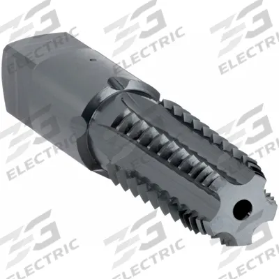 OSG Pipe and Conduit Thread Tap: 1/8"-27 NPT/ANPT, 5 Flute, Interrupted Thread (MPN 1315201) - Interrupted-Thread Pipe Taps