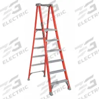 LOUISVILLE LADDER Platform Stepladder: 6 ft Ladder Size, Fiberglass, 300 lb Load Capacity, 30 lb Wt (MPN FXP1706). Key specifications — Brand: LOUISVILLE LADDER; Included Features: Impact-Resistant Bracing.