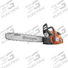 HUSQVARNA Gas-Powered Chainsaw: 20 in Bar Lg, Rear Handle, Auto Chain Oiler, 3.5 hp Horsepower (MPN 455 Rancher). Key specifications — Engine Cycle: 2-Cycle; Brand: HUSQVARNA.
