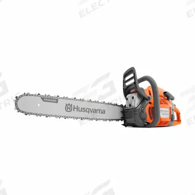 HUSQVARNA Gas-Powered Chainsaw: 20 in Bar Lg, Rear Handle, Auto Chain Oiler - Gas-Powered Chainsaws