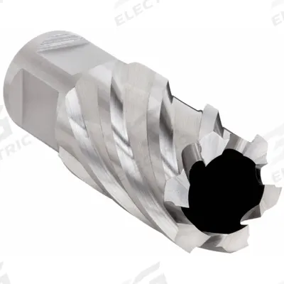 SLUGGER BY FEIN Annular Cutter: 26 mm Cutter Dia, 1 in Max Cutting Dp, Bright - High-Speed Steel Annular Cutters for Stacked Drilling