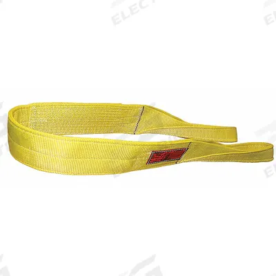 STREN-FLEX Web Sling: Type 3, Nylon, 14 ft Sling Lg, 16 in Eye Lg - Standard Nylon Flat-Eye Web Slings