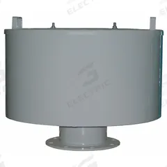 SOLBERG Filter Silencer: 12 in Flange Inlet Size, 4,700 cfm, 38 in Overall Ht, 28.5 in Outside Dia (MPN F-685P-1200F). Key specifications — attr60071: F-685P-1200F; attr60074: SOLBERG.
