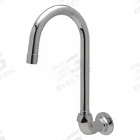 ZURN Spout: AquaSpec®, Spout, Gooseneck, Rigid/Swivel Spout, Brass, Chrome, 2.2 gpm Flow Rate, IPS (MPN Z821B0-XL-WM). Key specifications — Includes: Centerline Wall Mounted Gooseneck Spout With Compensating Aerator; Product Type: Spout; Spout Style: Rigid/Swivel; Body Material: Brass; Brand: ZURN.