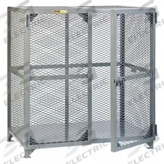 LITTLE GIANT Bulk Storage Locker: 61 in x 27 in x 52 in, 1 Tiers, 1 Units Wide, Padlock Hasp (MPN SCN-2460-NC). Key specifications — Panels Included: (2) Doors; Brand: LITTLE GIANT.