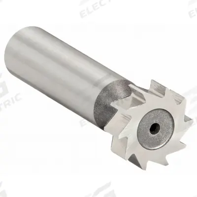 KEO Standard Keyseat Cutter: High Speed Steel, Straight Tooth, 3/4" Dia, 1/4" Thick - High-Speed Steel Keyseat Milling Cutters