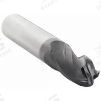 APPROVED VENDOR Ball End Mill: Carbide, AlTiN Coated, 4 Flute, 5/8" Mill Dia, 1-1/4" LOC, 3-1/2" OAL (MPN 223-001135)
