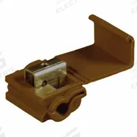 3M Insulation Displacement Connector: 2 Ports, Brown, 18 AWG – 10 AWG Run Size Range, 600 V (MPN 902). Key specifications — attr1308123: 3M; attr1351571: No.