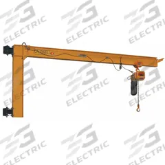 CALDWELL Jib Crane: Wall Mounted, 4,000 lb Load Capacity, 14 ft Overall Beam Lg, 7 in Beam Flange Wd (MPN E180-2-14). Key specifications — attr920690: Steel; attr920692: CALDWELL; attr928164: Mounting Hardware Not Included; attr928166: Cantilever; attr920699: Hardware; attr950181: Wall Mounted; attr950179: 2,001 lbs to 4,000 lbs.