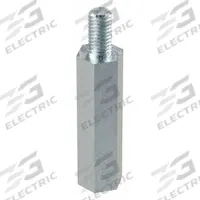 Standoff: Male x Female, M3x0.50 Thread Sz, 26 mm Lg, Hex, Steel, Zinc-Plated, 5.5 mm Hex Wd, 100 PK (MPN M11398.030.0020). Key specifications — Brand: APPROVED VENDOR.