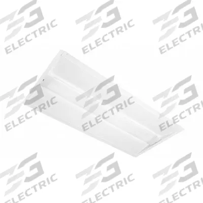 PHILIPS LED Retrofit Kit: 4 ft Lg, 2 ft Wd, 4,200 lm, 4000K, 30 W - LED Center-Basket Troffer Retrofit Kits