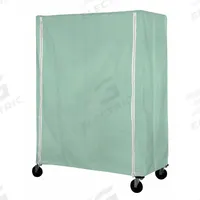 EAGLE GROUP Utility Cart Cover: Green, Nylon, Zipper, 36 in Wd, 74 in Ht, 24 in Dp (MPN CZC-74-2436-LG). Key specifications — For Use With: Any Standard Eagle Cart; Brand: EAGLE GROUP.