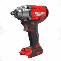 CRAFTSMAN Ratchet: 275 ft-lb Fastening Torque, 275 ft-lb Torque - Max, 1,900 RPM No Load Speed (MPN CMCF921B). Key specifications — attr1170874: Friction Ring; attr1170872: Brushless.