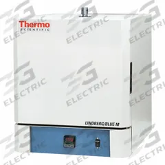 THERMO SCIENTIFIC Box Furnace: Gravity, 0.07 cu ft Capacity, 1,100°C Max Temp, 1,800 W Watt, 1 Doors (MPN BF51748A-1). Key specifications — Voltage: 120V; Brand: THERMO SCIENTIFIC; Temperature Uniformity: +/-2.0°C @ 1100°C.