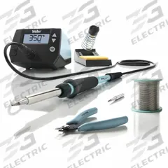 WELLER Soldering Station: 1 Channel, 85 W, ESD Safe (MPN WE1010EDU). Key specifications — Handpiece Style: Soldering Iron; Tip Width: 2.4 mm; Manufacturer Part Number: WE1010EDU; ESD Safe: Yes; Brand: WELLER.
