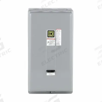 SQUARE D NEMA Magnetic Motor Starter: Non-Reversing, 3 Poles, NEMA Size 3 - Enclosed Non-Reversing Starters with Electronic Overloads