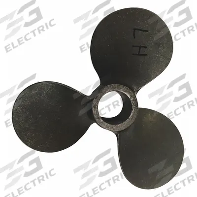 APPROVED VENDOR Propeller: 12 in Blade Dia, Left Hand, 3 Blades, Stainless Steel - Replacement Propellers for Drum Insertion Mixers
