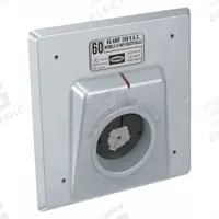 HUBBELL Locking Receptacle: Non-NEMA, Black/Gray, 250V AC, 50 A Current Rating, 2 Poles, 3 Wires (MPN HBL25503). Key specifications — attr1366712: HUBBELL.
