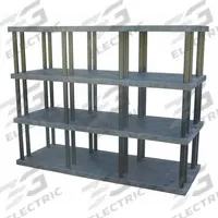 STRUCTURAL PLASTICS Plastic Shelving: 96 in x 36 in, 75 in Overall Ht, 4 Shelves (MPN ST9636x4). Key specifications — Resistance Properties: Corrosion-Resistant; Frame Material: Plastic; Shelving Material: High Density Polyethylene; Brand: STRUCTURAL PLASTICS.