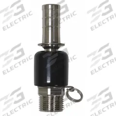 SANI-LAV Swivel Hose Adapter: Stainless Steel, Stainless, 4 1/2 in Overall Lg, Barb (MPN N35S). Key specifications — Inlet Connection Type: Barb; Brand: SANI-LAV; Color/Finish: Stainless; Includes: Trigger Lock Ring; Material: Stainless Steel; Product Type: Hose Adapter.