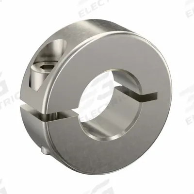 RULAND MANUFACTURING Shaft Collar: 1-Piece, Metric, Round, Clamp-On, 14 mm Bore Dia - Stainless Steel Shaft Collars