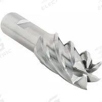 CLEVELAND Square End Mill: High Speed Steel, 6 Flute, 1-1/4" Mill Dia, 1-3/8" LOC, 3-5/8" OAL (MPN C75029)