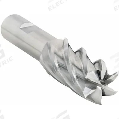 CLEVELAND Square End Mill: High Speed Steel, 6 Flute, 1-1/4" Mill Dia, 1-3/8" LOC - General Purpose High-Speed Steel Square End Mills