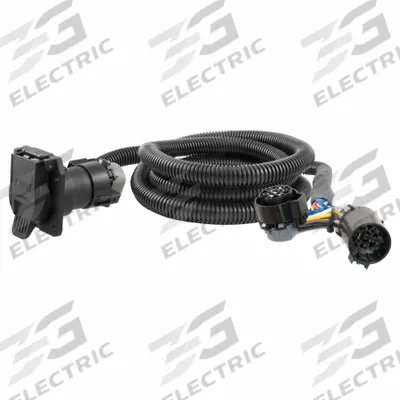 CURT Automotive Electrical Plug: 7-Way Blade, 7 ft Wire Lg, 7 ft Overall Lg (MPN 56070) - Fleet and Vehicle Maintenance