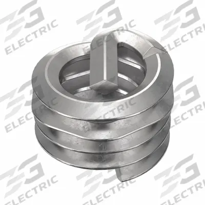 HELI-COIL Helical Insert: Tanged Tang Style, Free-Running, #8-32 Thread Size, Plain - Free-Running Tanged Helical Inserts