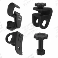 NIGHTSTICK Flashlight Mount: Glass-Filled Nylon Polymer, Black, For Nightstick Flashlights (MPN NS-HMC6). Key specifications — Material: Glass-Filled Nylon Polymer; Compatible with Brand: Nightstick; Product Type: Helmet/Head Mount; Compatible with Manufacturer Model Number: XPP-5418; Manufacturer Part Number: NS-HMC6; Brand: NIGHTSTICK; Includes: Slot Mount.
